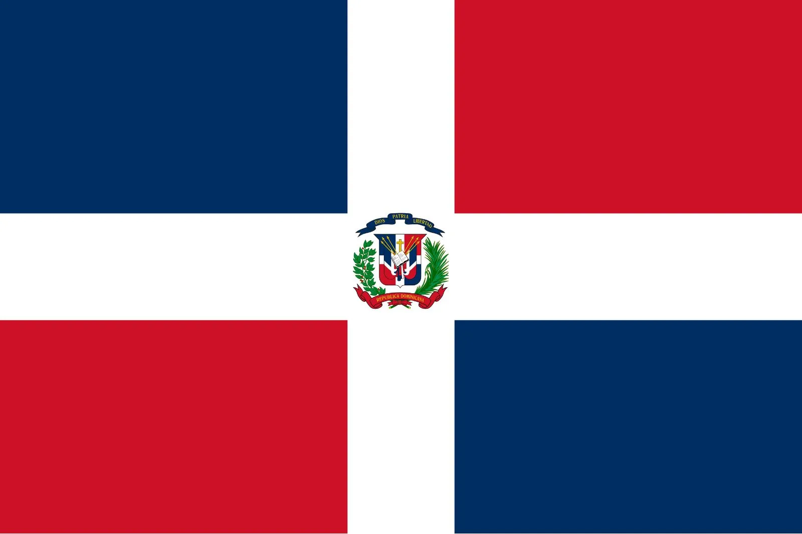 Bandera de República Dominicana