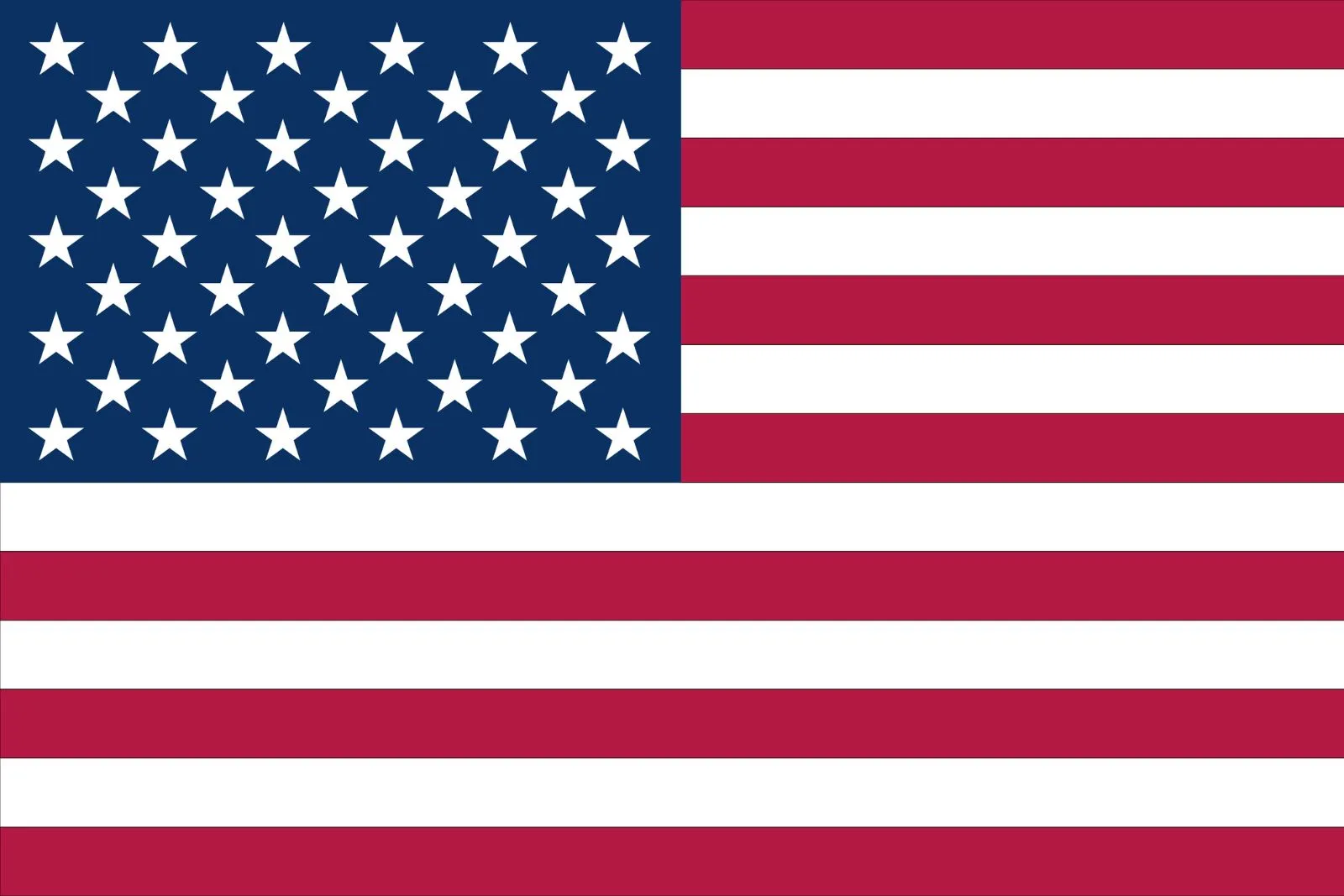 Bandera de Estados Unidos